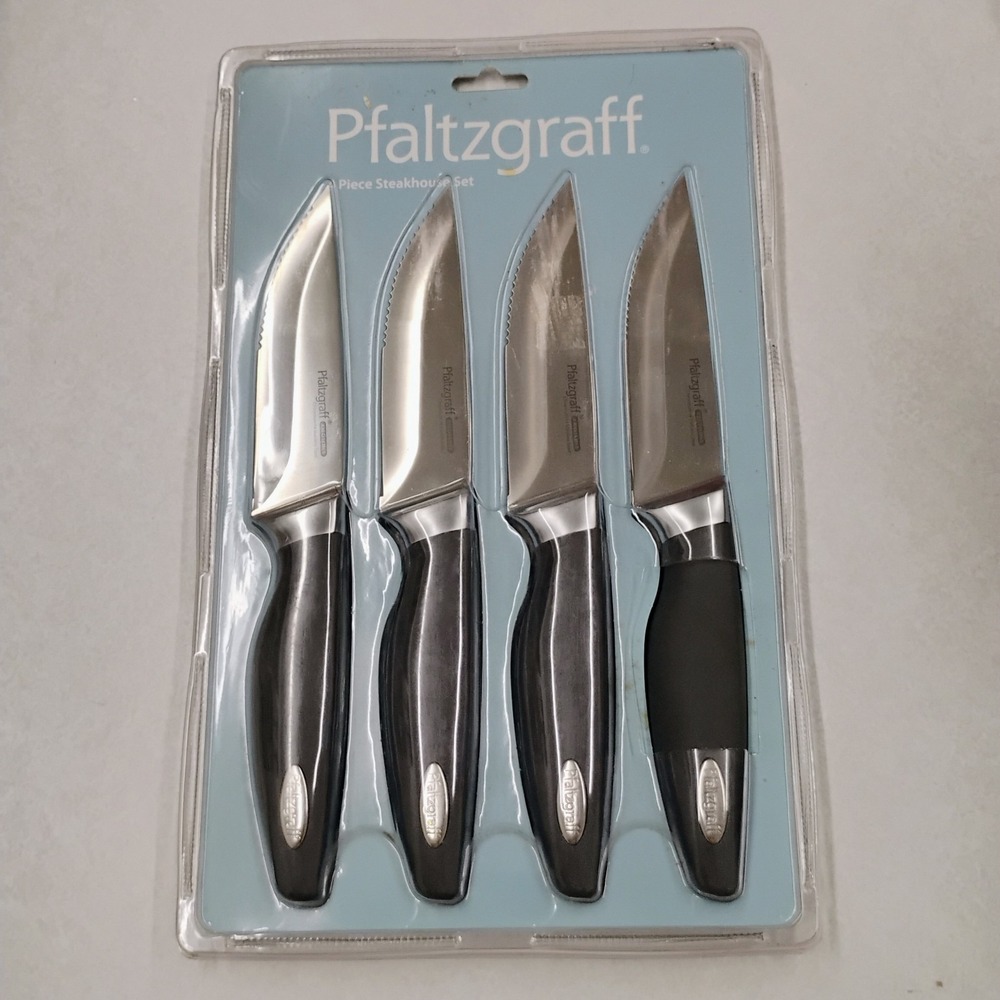 Pfaltzgraff 4 piece Steakhouse Steak Knife‎ Set